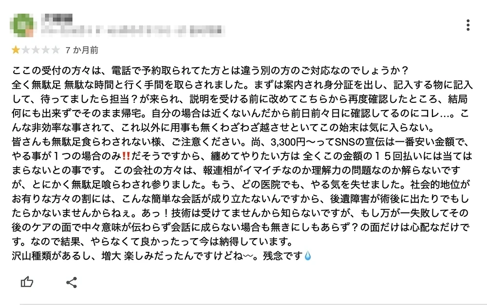 Google口コミ