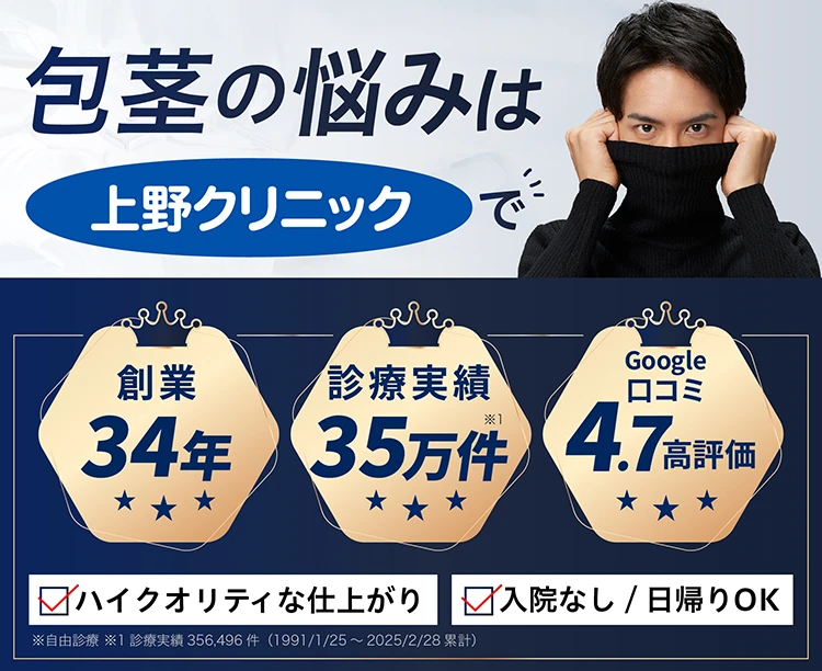 上野のバナー